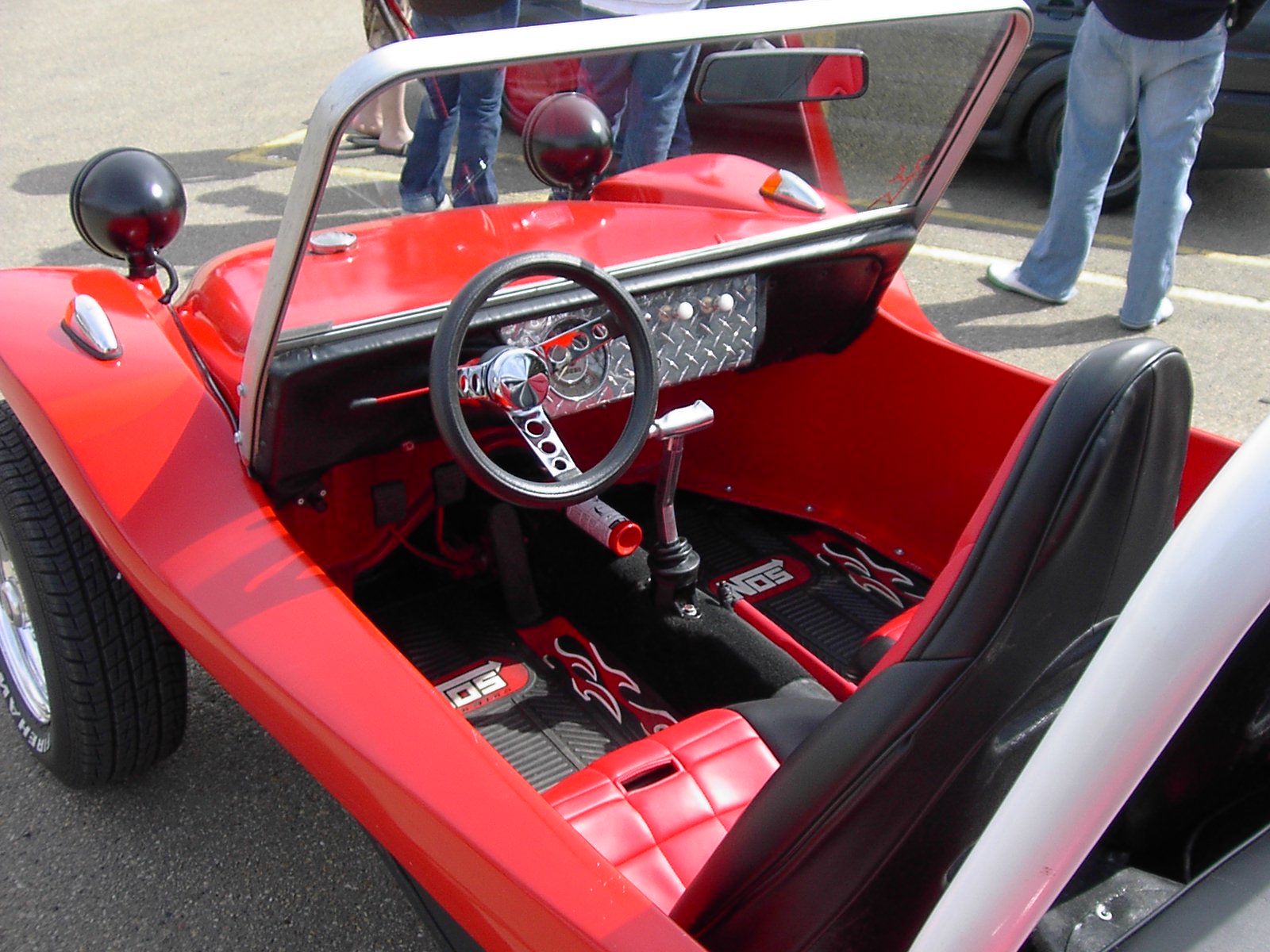 Shifter and Steering Wheel